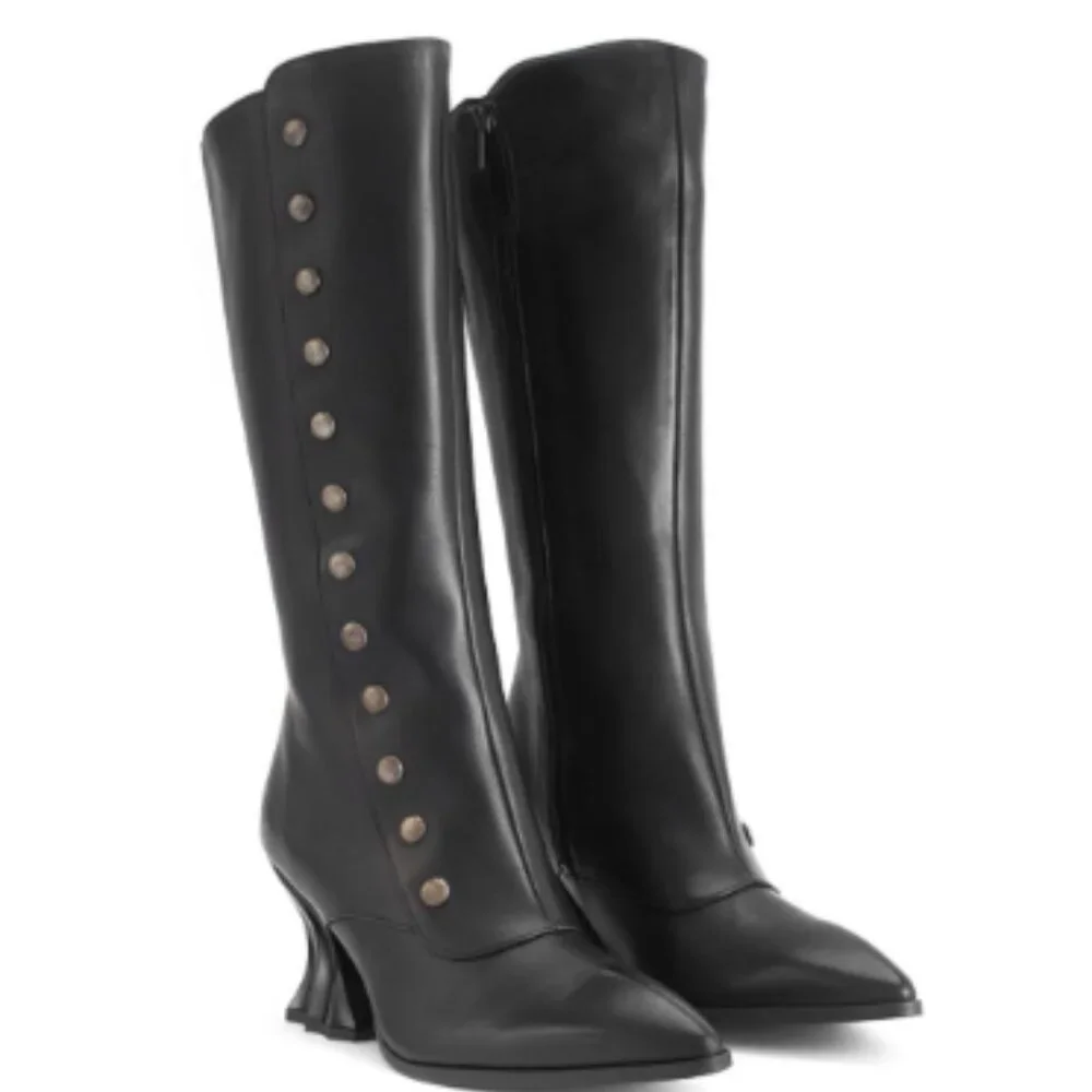 *BRAND NEW!* Fluevog 2017 Deliverance LU Boots, Black, Size 9.5 (best for 8.5)! - Picture 11 of 11